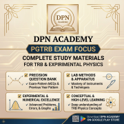 TRB PHYSICS - Experimental Physics - Study Materials