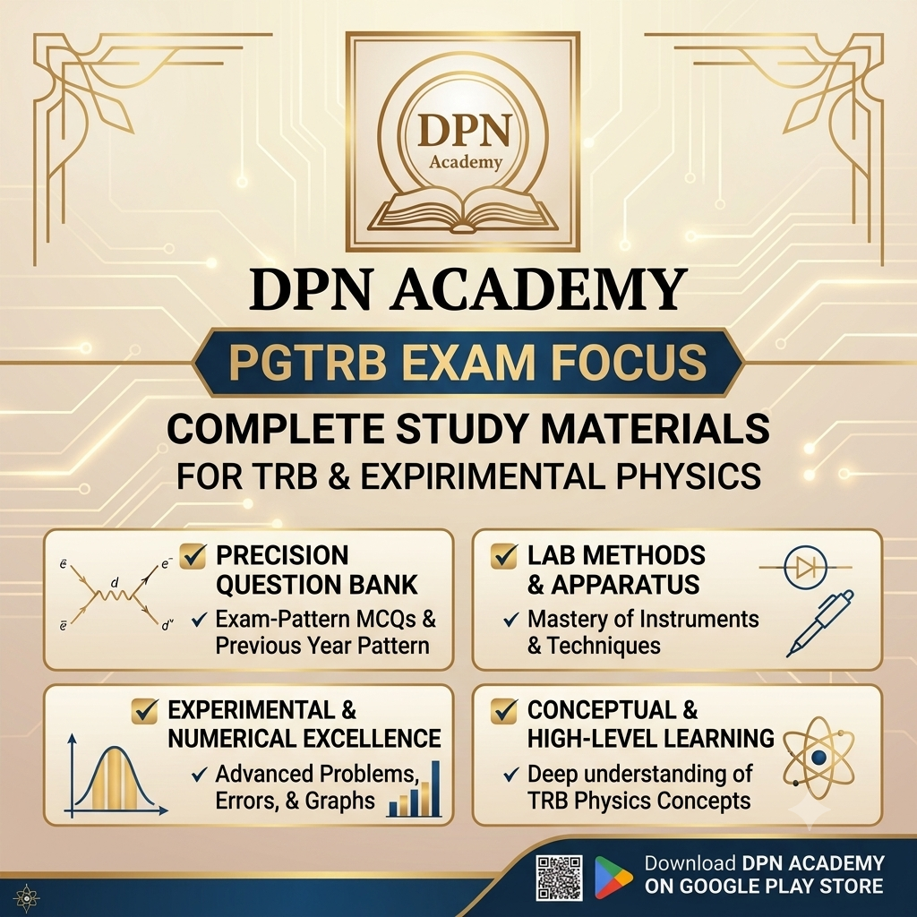 TRB PHYSICS - Experimental Physics - Study Materials