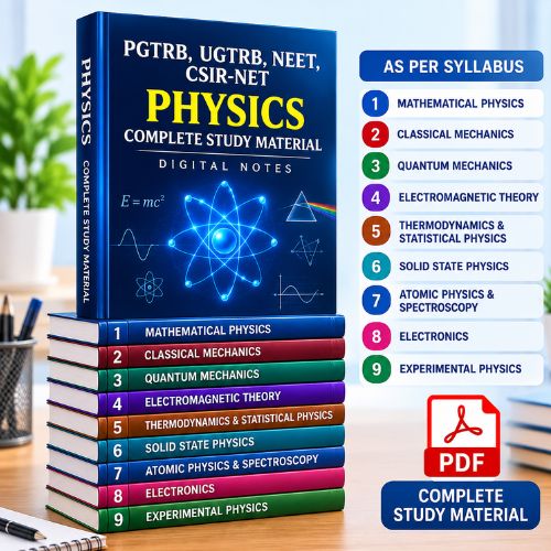 PGTRB, UGTRB, NEET, CSIR-NET Complete Study Material Available