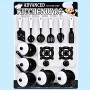 DPN RACKS 12 Pcs Kids Pretend Play Kitchen Toys Set