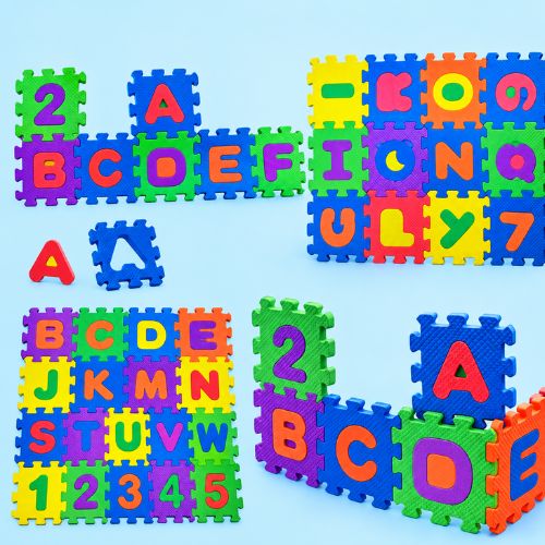 DPN RACKS Early Learning Educational Foam Alphabetic and Numeric Mat