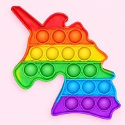 DPN RACKS Unicorn Push-Pop Bubble Fidget Toy