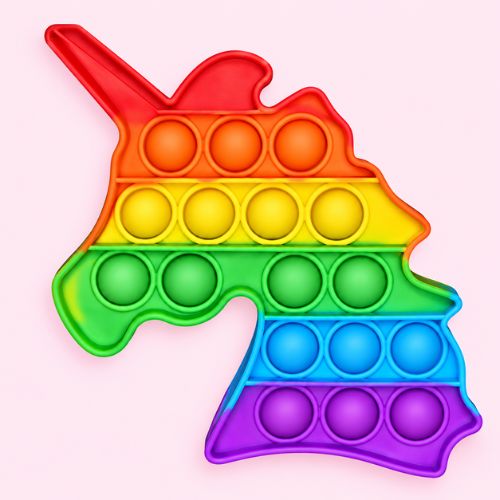 DPN RACKS Unicorn Push-Pop Bubble Fidget Toy