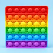 DPN RACKS Rainbow Pop-It Bubble Fidget Sensory Toy