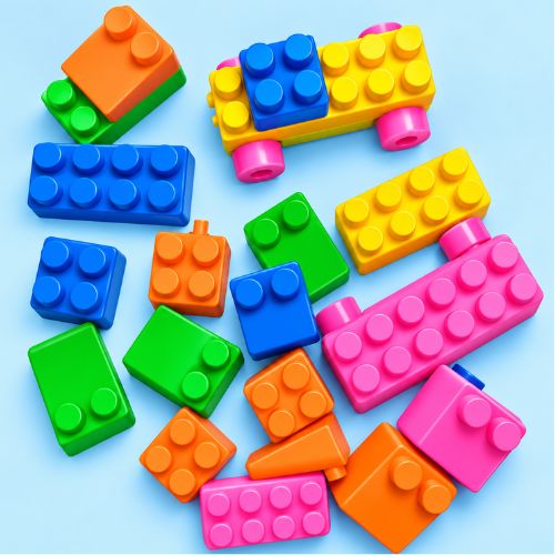 DPN RACKS Multicolor Building Blocks Set - Kids Puzzle Toy